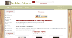Desktop Screenshot of bookshopbaltimore.com